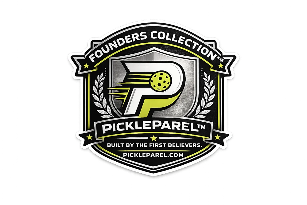 Founders Collection crest design for the demo tee